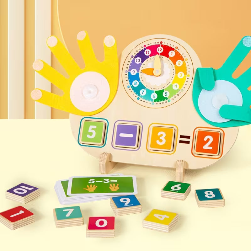 Finger Counter and Clock Combo