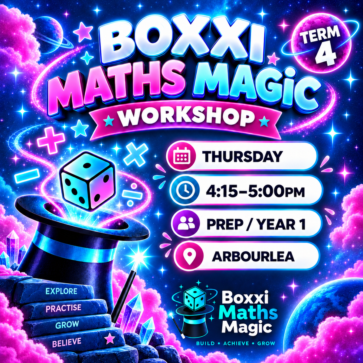 Maths Tutoring / Prep & Year 1 / Term 4