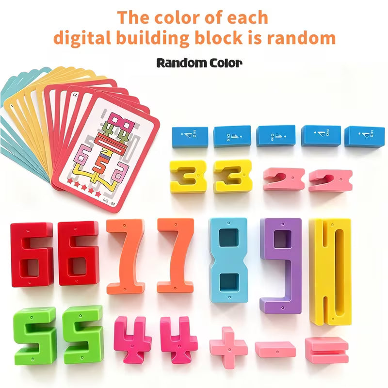 Addition Blocks - Large Set - Plastic