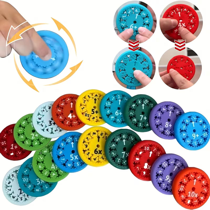 Single Maths Fidget Spinners (Multiplication/Division)