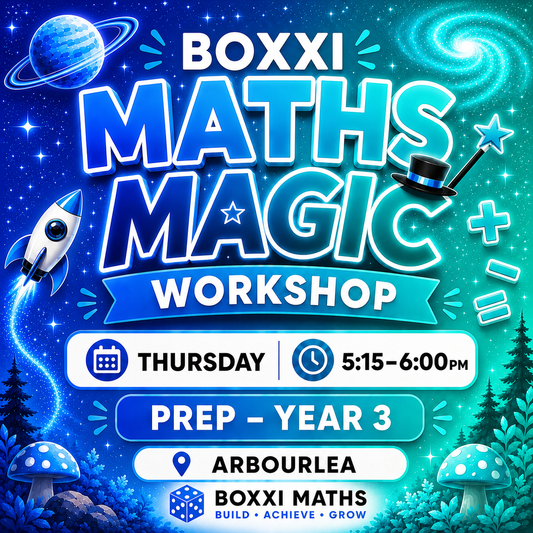 Term 3 Program - Maths Magic Workshop (Prep-Year 3 Mixed Class) Thursdays @ 5:15pm