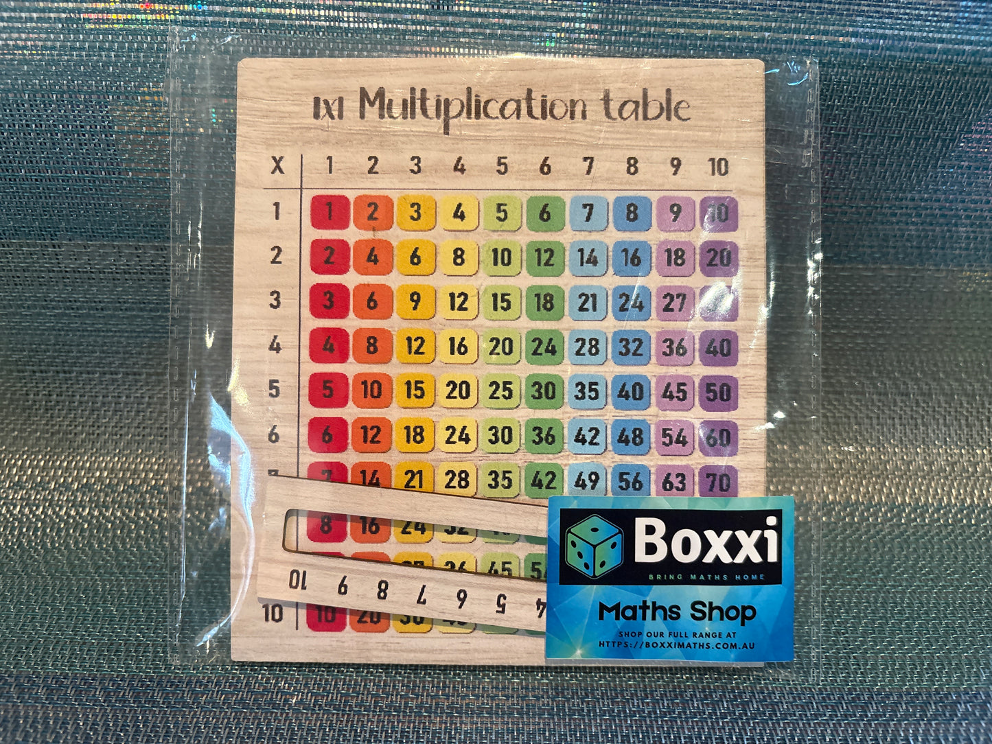Mini Wooden Multiplication Board