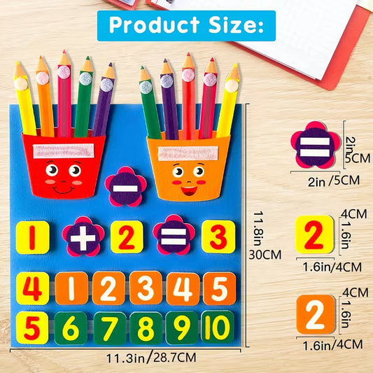 Number Felt Board – Build Early Maths Skills Through Play