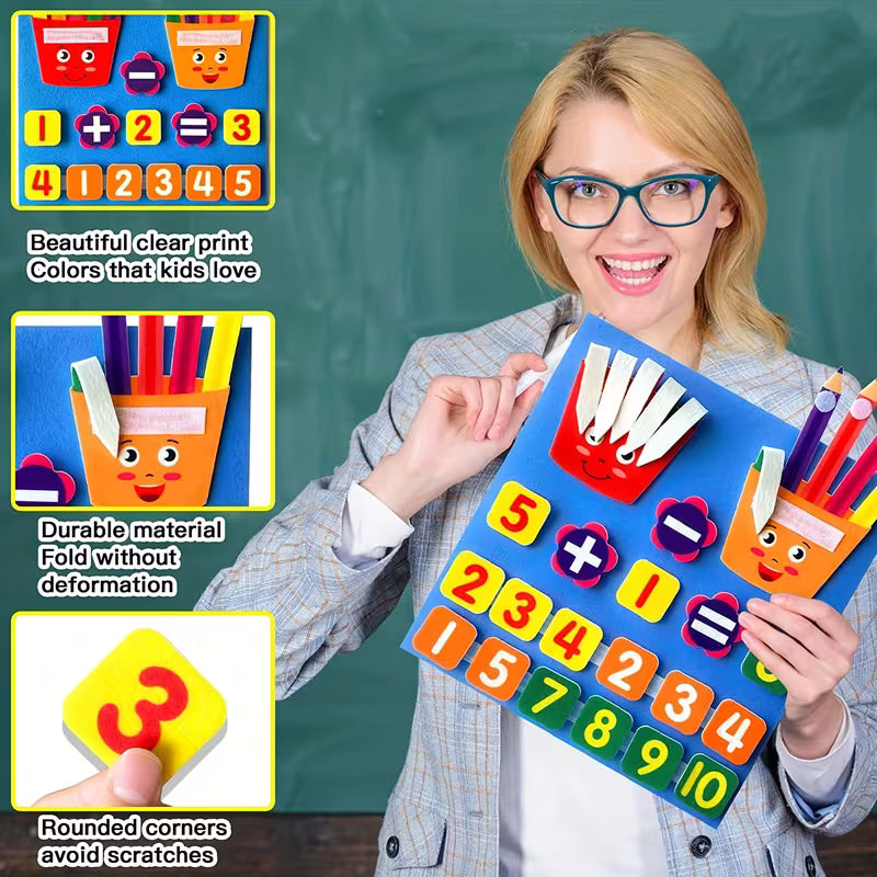 Number Felt Board – Build Early Maths Skills Through Play