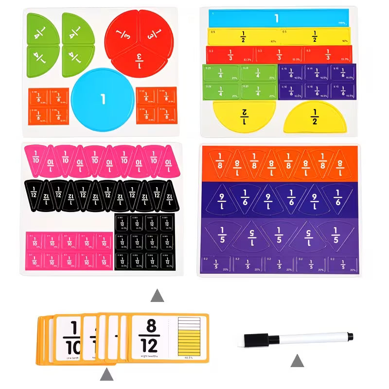 Fractions Kit with Activity Cards